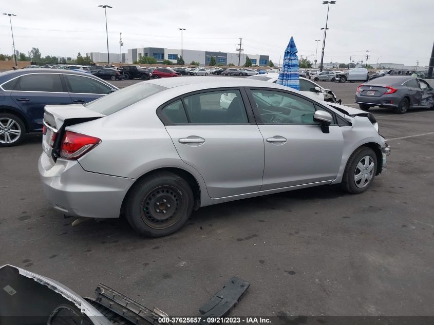 2015 HONDA CIVIC LX - 19XFB2F57FE200375