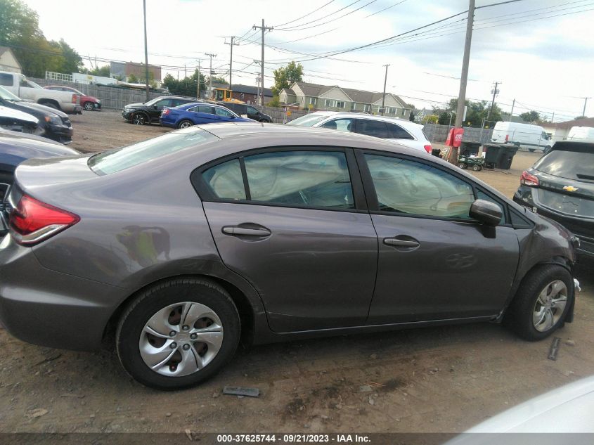 2015 HONDA CIVIC SEDAN LX - 19XFB2F58FE284593