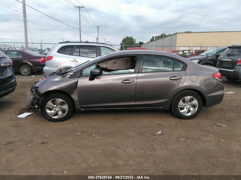 2015 HONDA CIVIC SEDAN LX - 19XFB2F58FE284593