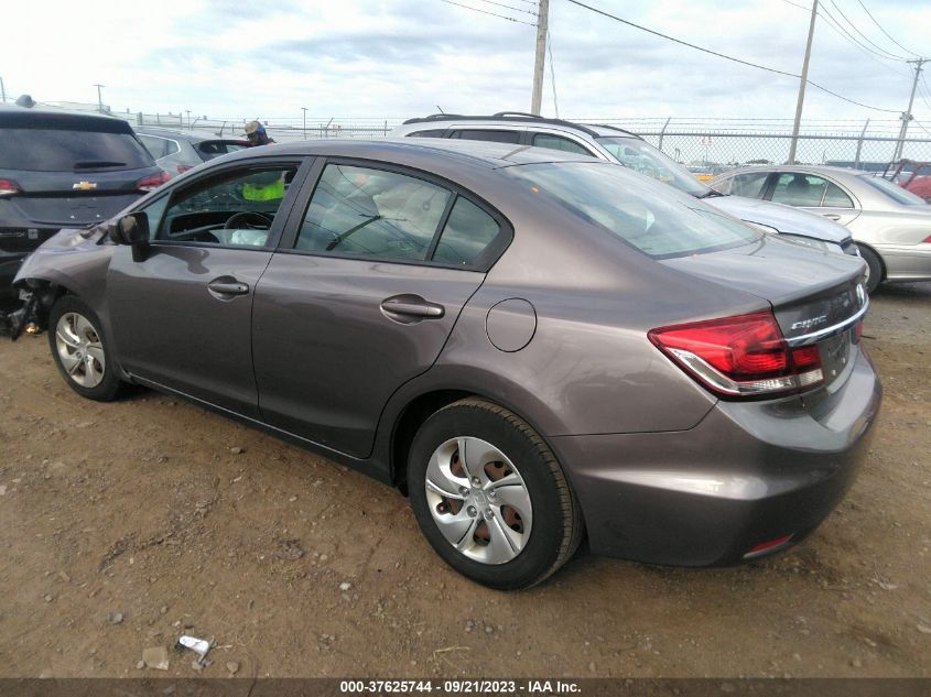 2015 HONDA CIVIC SEDAN LX - 19XFB2F58FE284593