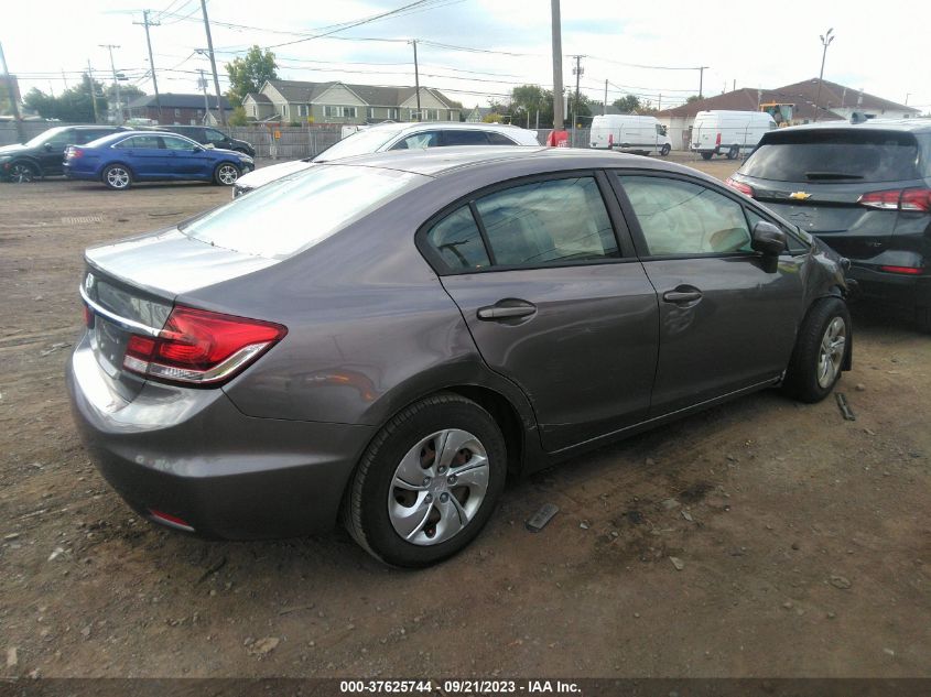 2015 HONDA CIVIC SEDAN LX - 19XFB2F58FE284593