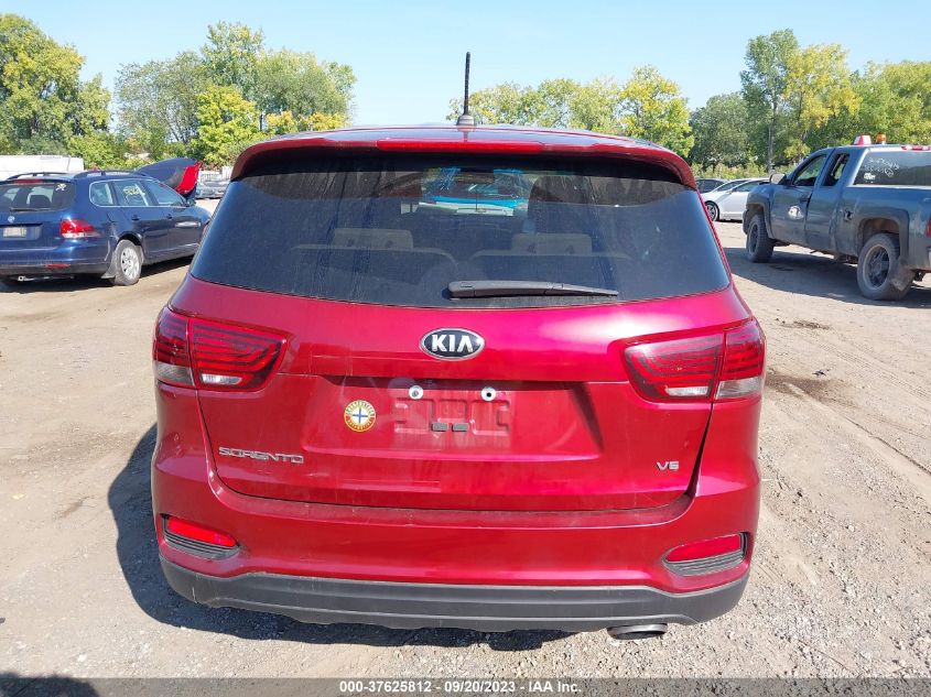 2019 KIA SORENTO LX/S - 5XYPG4A56KG491165