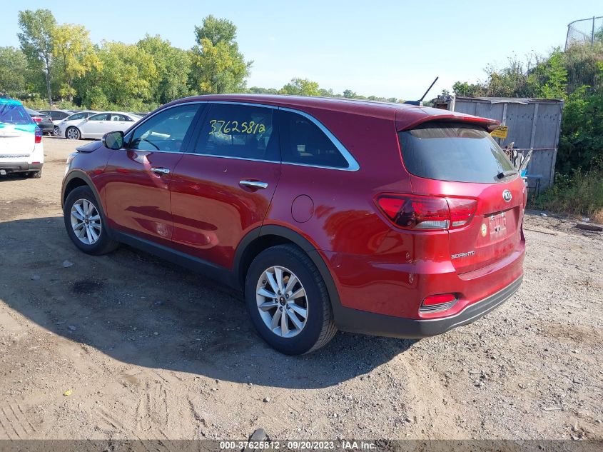 2019 KIA SORENTO LX/S - 5XYPG4A56KG491165