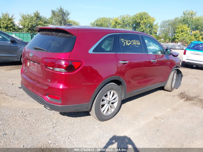 2019 KIA SORENTO LX/S - 5XYPG4A56KG491165