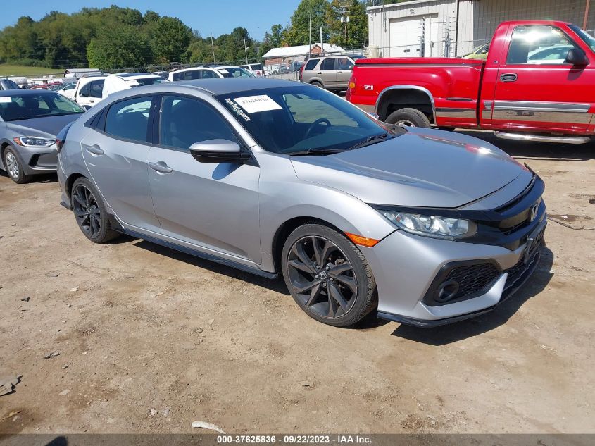 2017 HONDA CIVIC HATCHBACK SPORT - SHHFK7H40HU224823