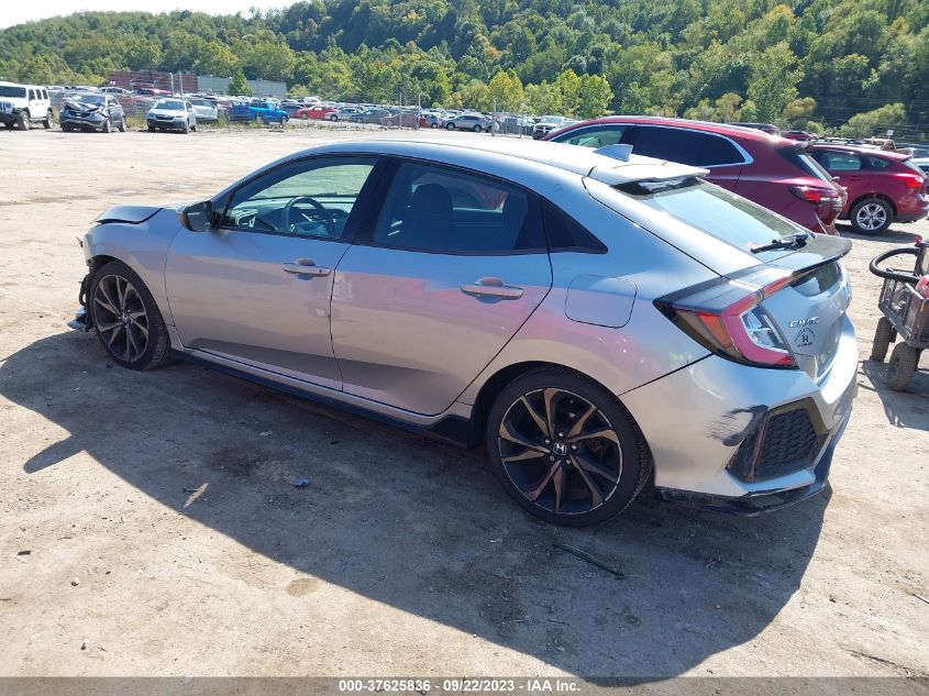 2017 HONDA CIVIC HATCHBACK SPORT SHHFK7H40HU224823