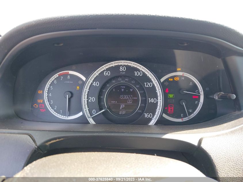 2015 HONDA ACCORD SEDAN EX-L - 1HGCR2F80FA198482