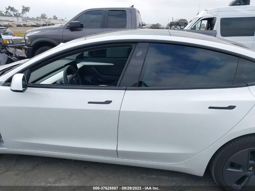 2022 TESLA MODEL 3 LONG RANGE - 5YJ3E1EB0NF238678