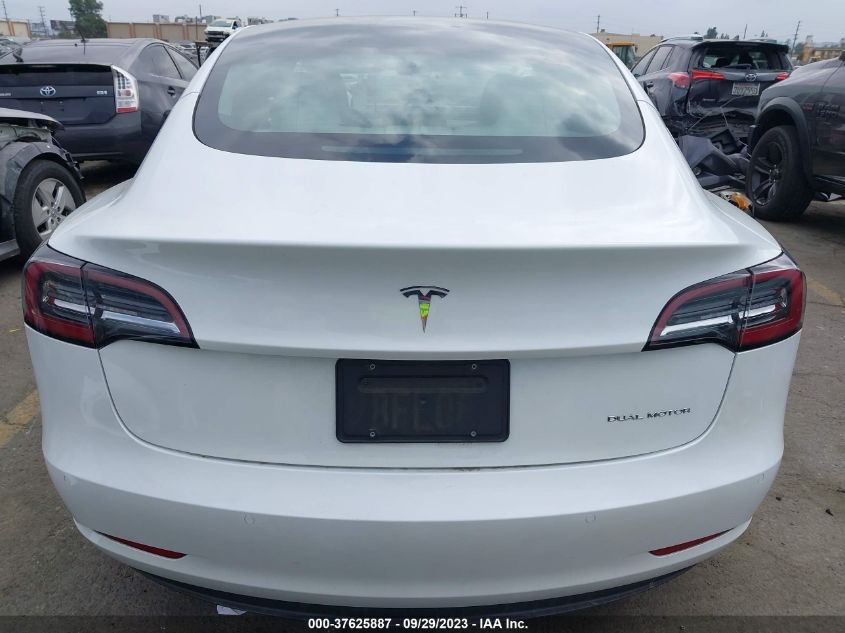 2022 TESLA MODEL 3 LONG RANGE - 5YJ3E1EB0NF238678