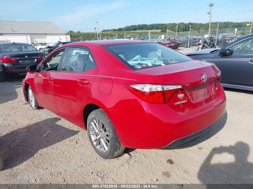 2014 TOYOTA COROLLA L/LE/S/S PLUS/LE PLUS - 2T1BURHE8EC014954