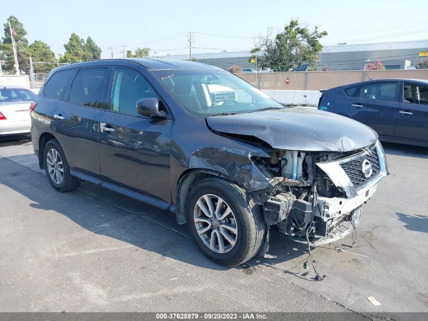 2013 NISSAN PATHFINDER S/SV/SL/PLATINUM - 5N1AR2MN1DC683426