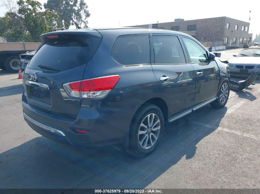 2013 NISSAN PATHFINDER S/SV/SL/PLATINUM - 5N1AR2MN1DC683426