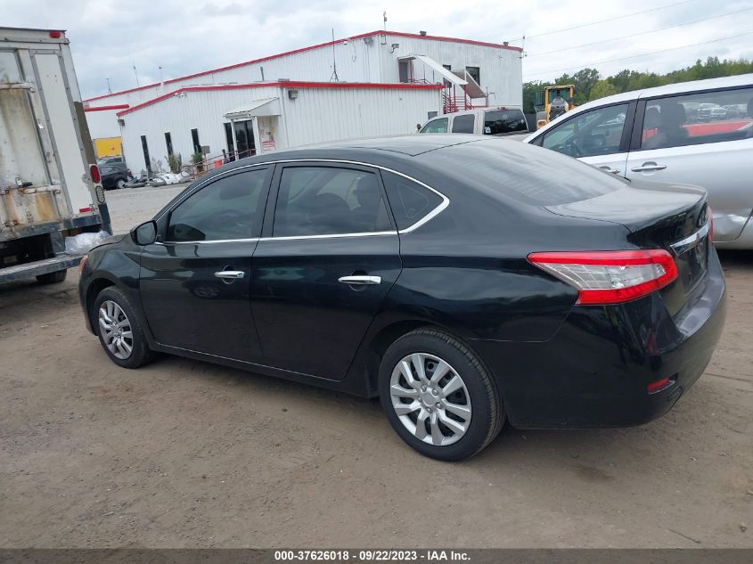 2013 NISSAN SENTRA SV - 1N4AB7APXDN903760