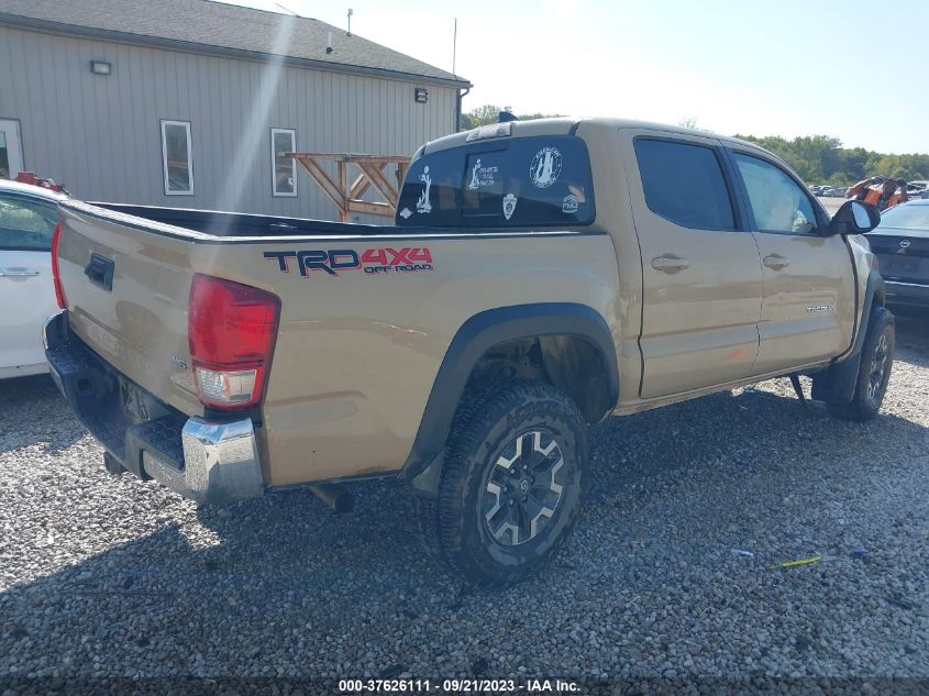 2017 TOYOTA TACOMA DBL CAB/SR/TRDSPT/OR/PRO - 5TFCZ5AN0HX111774