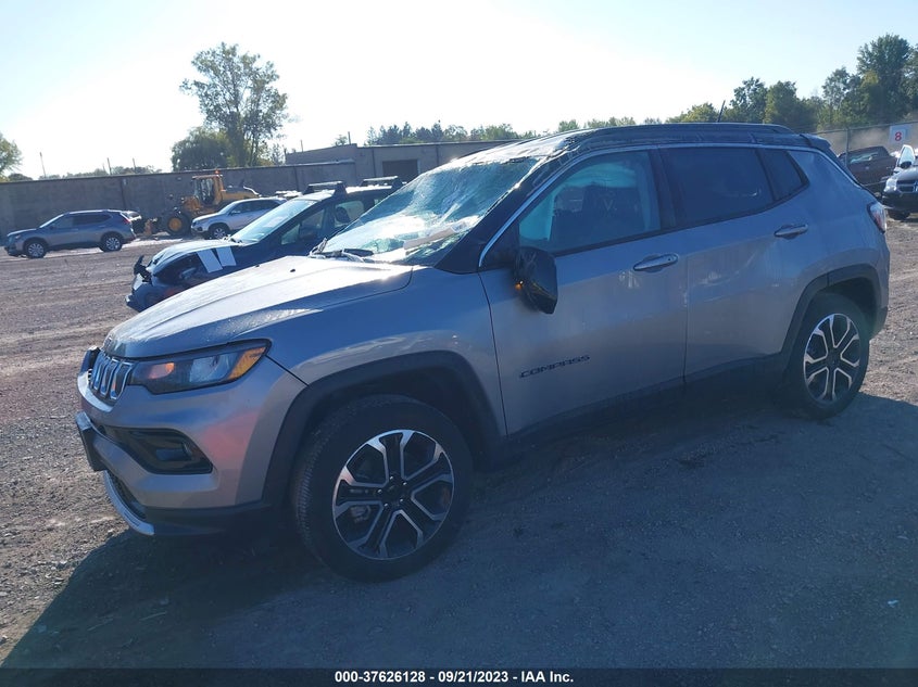 VIN 3C4NJDCB2NT200816 2022 JEEP COMPASS LIMITED