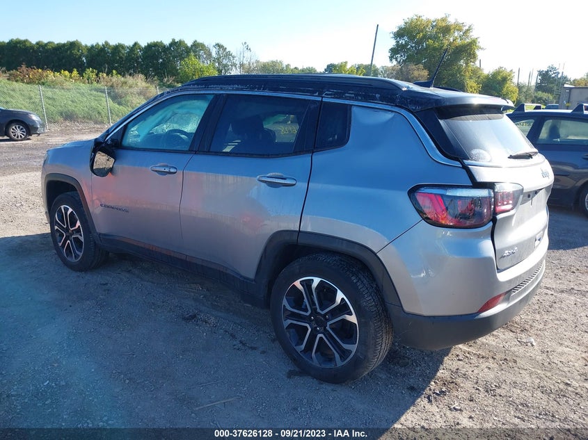 VIN 3C4NJDCB2NT200816 2022 JEEP COMPASS LIMITED
