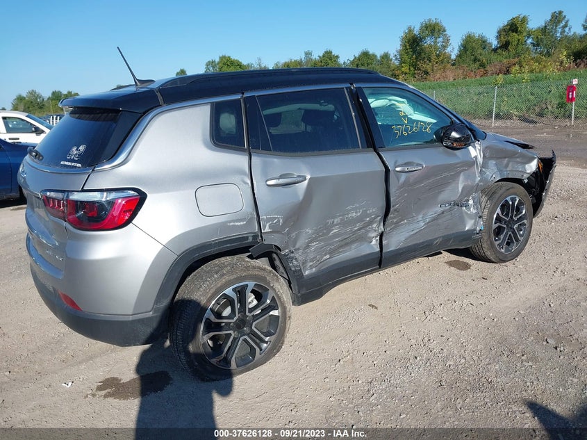 VIN 3C4NJDCB2NT200816 2022 JEEP COMPASS LIMITED