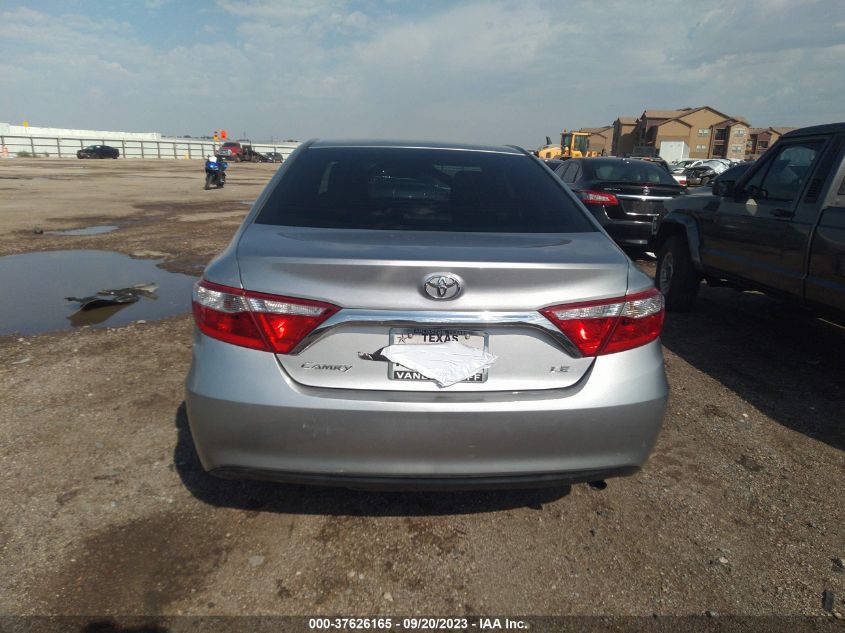 2016 TOYOTA CAMRY LE/XLE/SE/XSE - 4T4BF1FK4GR581271