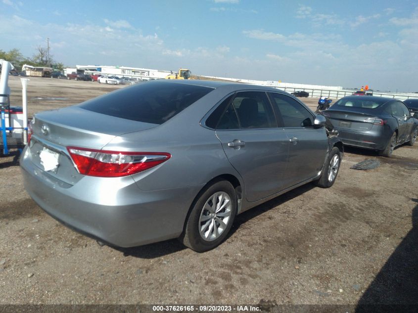 2016 TOYOTA CAMRY LE/XLE/SE/XSE - 4T4BF1FK4GR581271