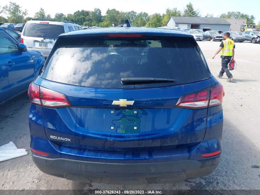 2022 CHEVROLET EQUINOX LS - 3GNAXHEV8NS210484
