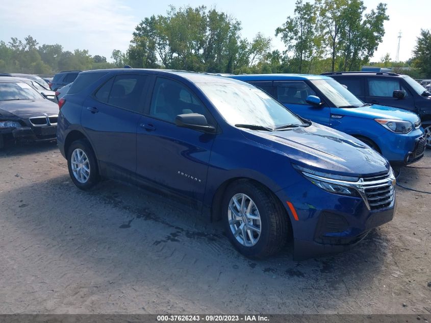 2022 CHEVROLET EQUINOX LS - 3GNAXHEV8NS210484