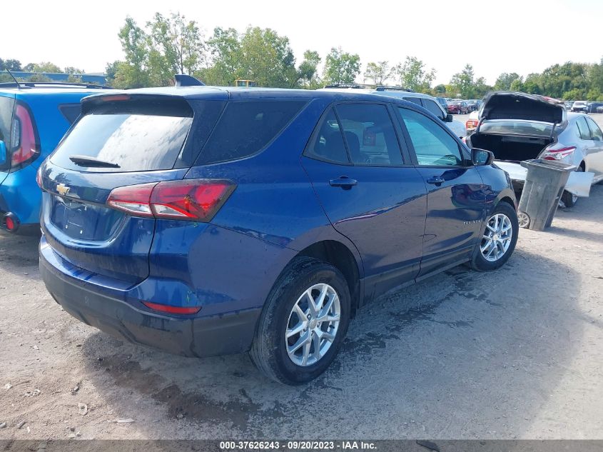 2022 CHEVROLET EQUINOX LS - 3GNAXHEV8NS210484