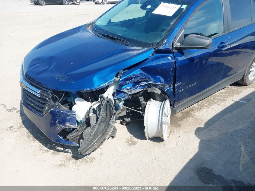 2022 CHEVROLET EQUINOX LS - 3GNAXHEV8NS210484