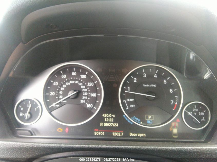 2013 BMW 3 SERIES ACTIVEHYBRID 3 - WBA3F9C54DF484276