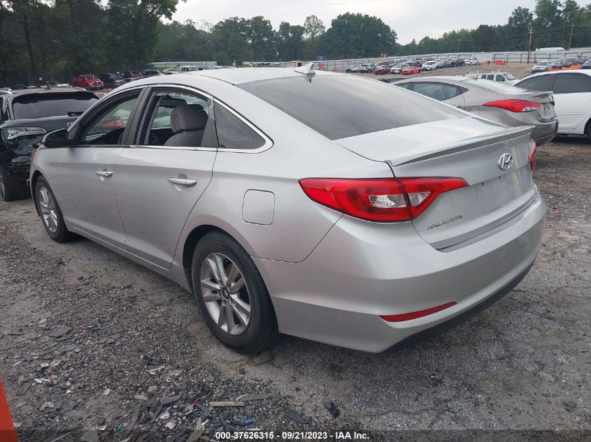 2016 HYUNDAI SONATA 2.4L SE - 5NPE24AF1GH320614