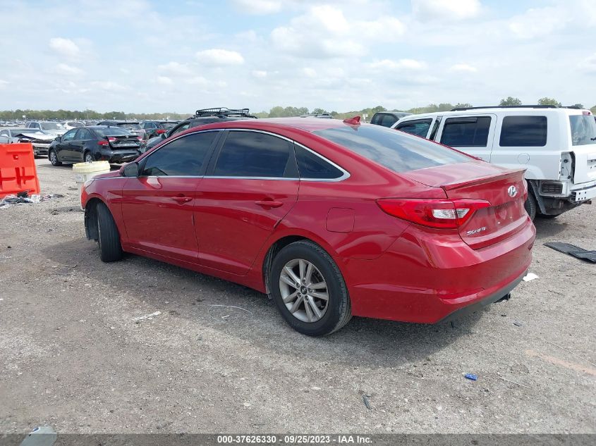 2017 HYUNDAI SONATA SE - 5NPE24AFXHH530274