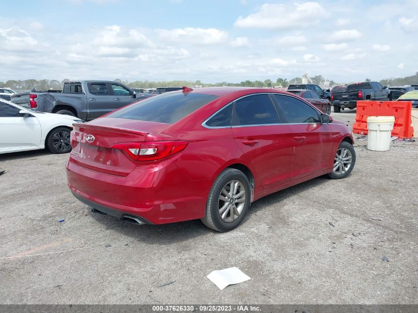 2017 HYUNDAI SONATA SE - 5NPE24AFXHH530274