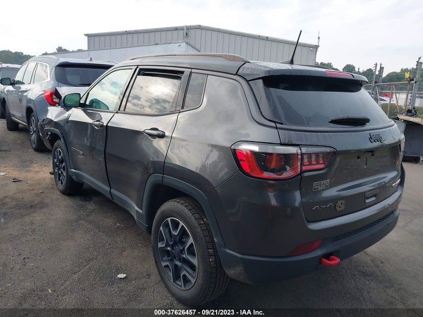 VIN 3C4NJDDB8KT651694 2019 JEEP COMPASS TRAILHAWK