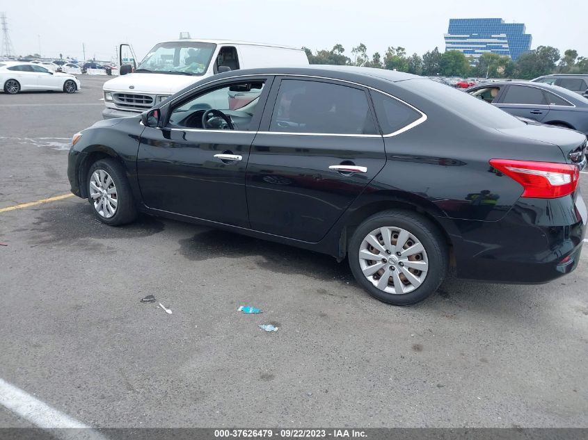 2016 NISSAN SENTRA SR/SL/S/SV/FE+ S - 3N1AB7AP2GY277206