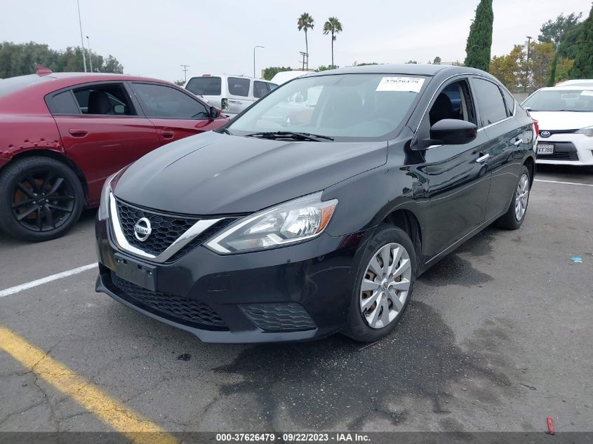 2016 NISSAN SENTRA SR/SL/S/SV/FE+ S - 3N1AB7AP2GY277206