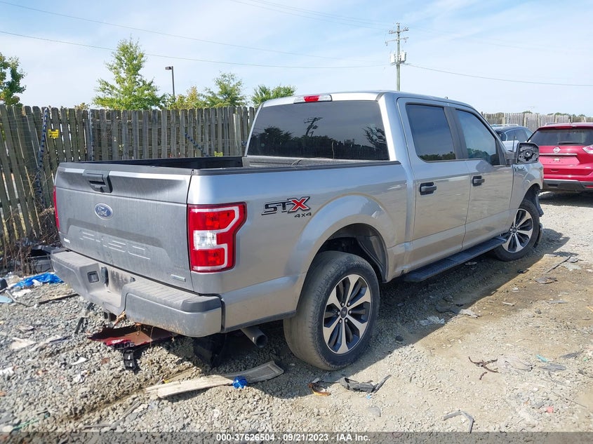 VIN 1FTEW1EP4LFC30495 2020 FORD F-150 XL/XLT/LARIAT