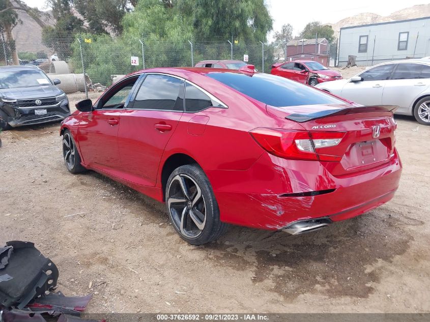 2018 HONDA ACCORD SEDAN SPORT 1.5T - 1HGCV1F34JA131452