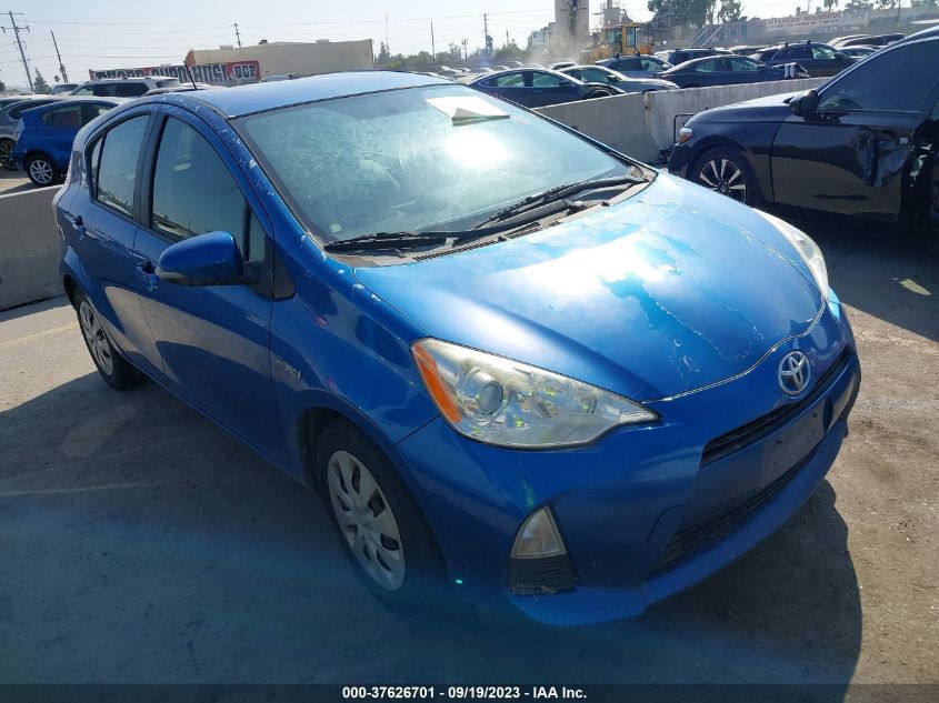 2014 TOYOTA PRIUS C ONE/THREE/TWO/FOUR - JTDKDTB3XE1561488