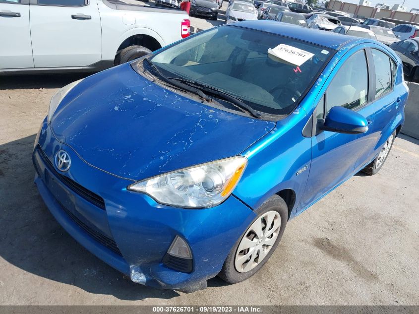 2014 TOYOTA PRIUS C ONE/THREE/TWO/FOUR - JTDKDTB3XE1561488