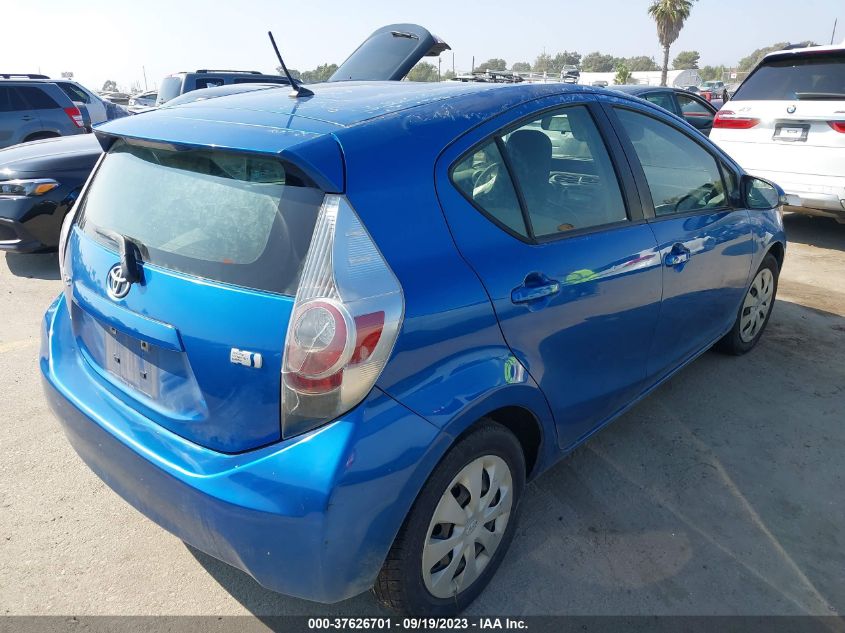 2014 TOYOTA PRIUS C ONE/THREE/TWO/FOUR - JTDKDTB3XE1561488