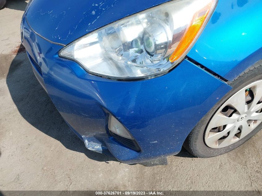2014 TOYOTA PRIUS C ONE/THREE/TWO/FOUR - JTDKDTB3XE1561488