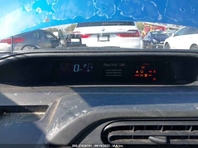 2014 TOYOTA PRIUS C ONE/THREE/TWO/FOUR - JTDKDTB3XE1561488
