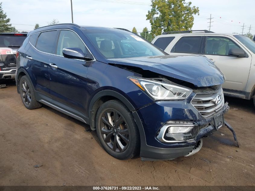 2018 HYUNDAI SANTA FE SPORT - 5XYZWDLAXJG549931