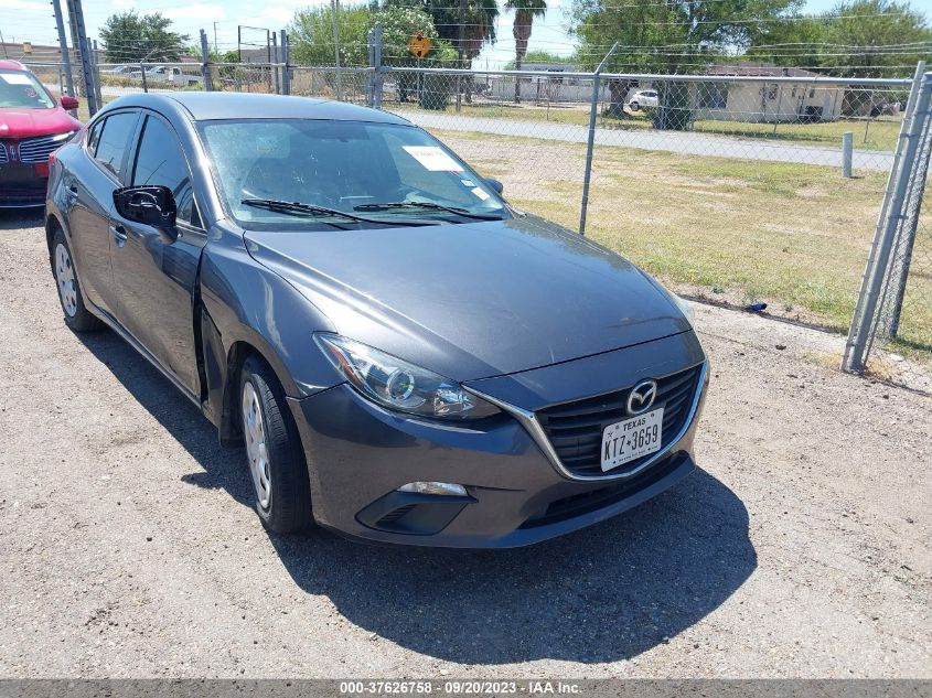 2016 MAZDA MAZDA3 I SPORT - 3MZBM1T76GM321704