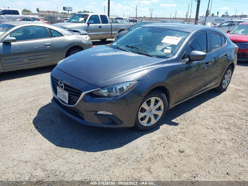 2016 MAZDA MAZDA3 I SPORT - 3MZBM1T76GM321704