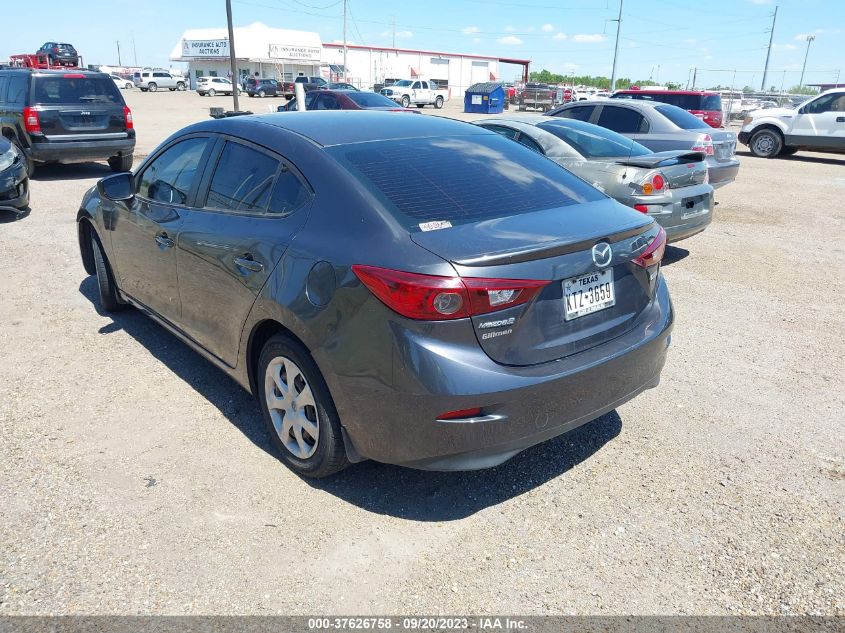 2016 MAZDA MAZDA3 I SPORT - 3MZBM1T76GM321704