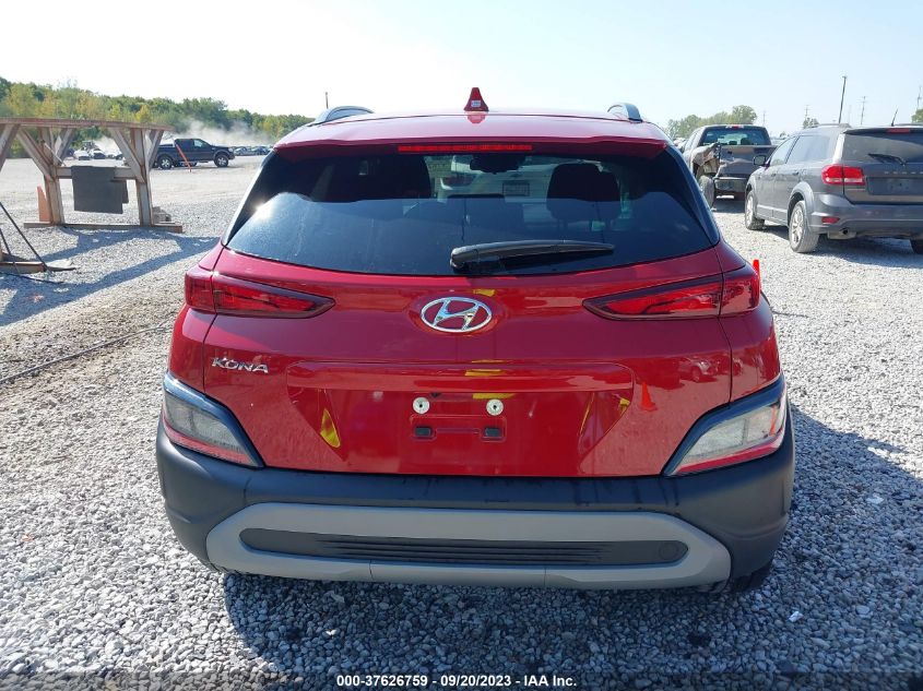 2022 HYUNDAI KONA SEL - KM8K32AB1NU779965