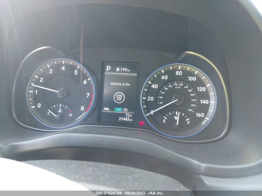 2022 HYUNDAI KONA SEL - KM8K32AB1NU779965