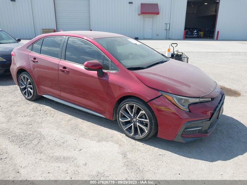 VIN JTDS4MCE7NJ086565 2022 TOYOTA COROLLA SE/SE NIGHTSHADE/APEX SE