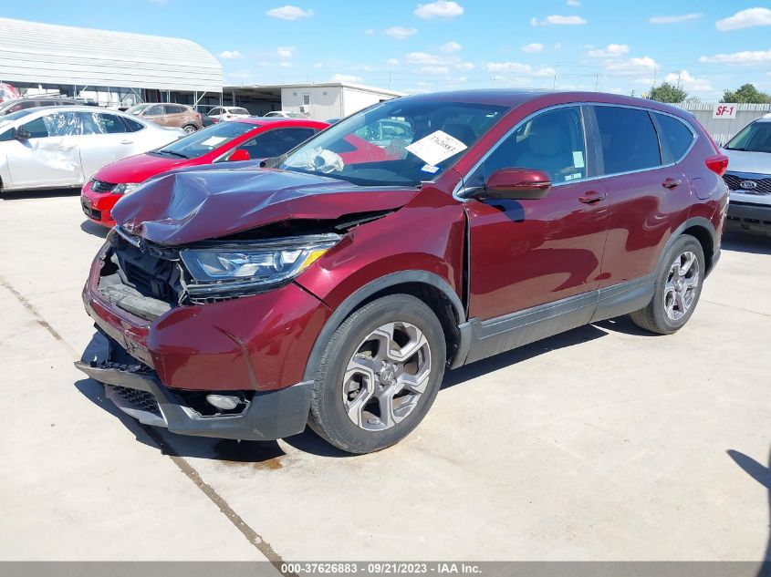 2018 HONDA CR-V EX-L - 7FARW1H86JE053170