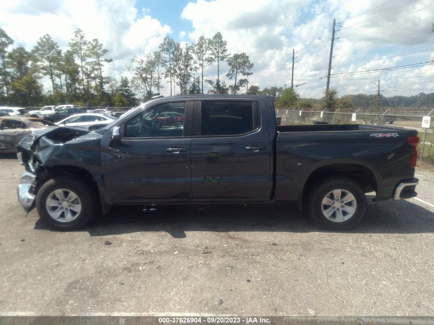 2022 CHEVROLET SILVERADO 1500 LTD LT 1GCUYDED4NZ124384